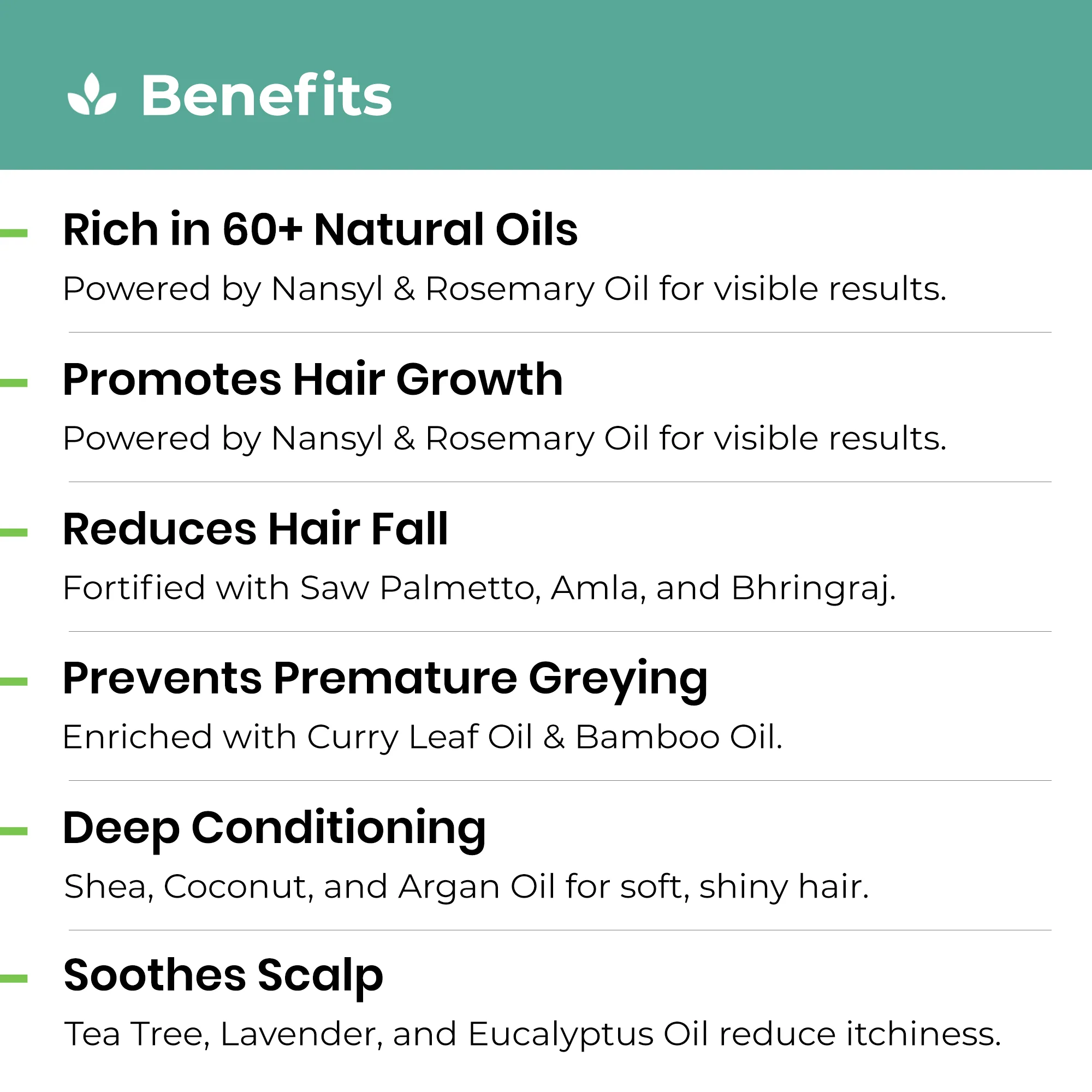 Keshpallav Hair Oil + Shakuntala Daily Use Shampoo Super Saver Combo - Image 3